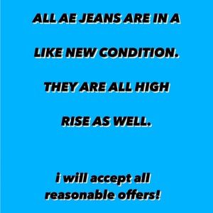 AMERICAN EAGLE JEANS
